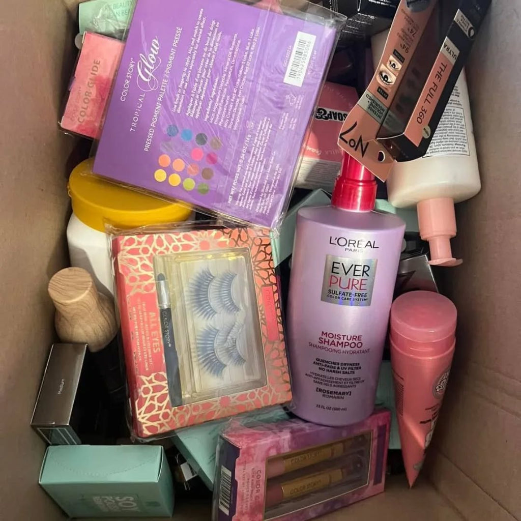 Beauty  Liquidation Box — Brand-New Makeup, Skincare & Beauty Products